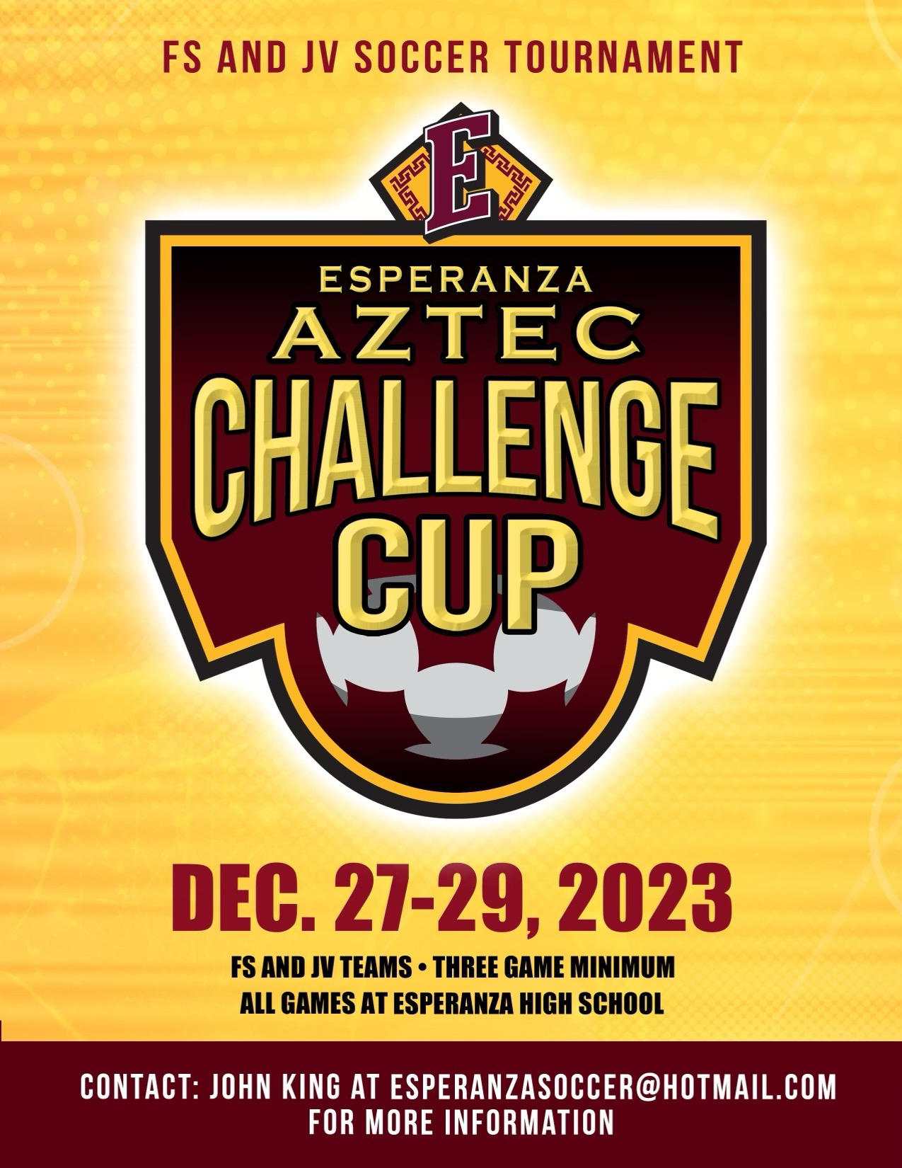 AZTEC CHALLENGE CUP